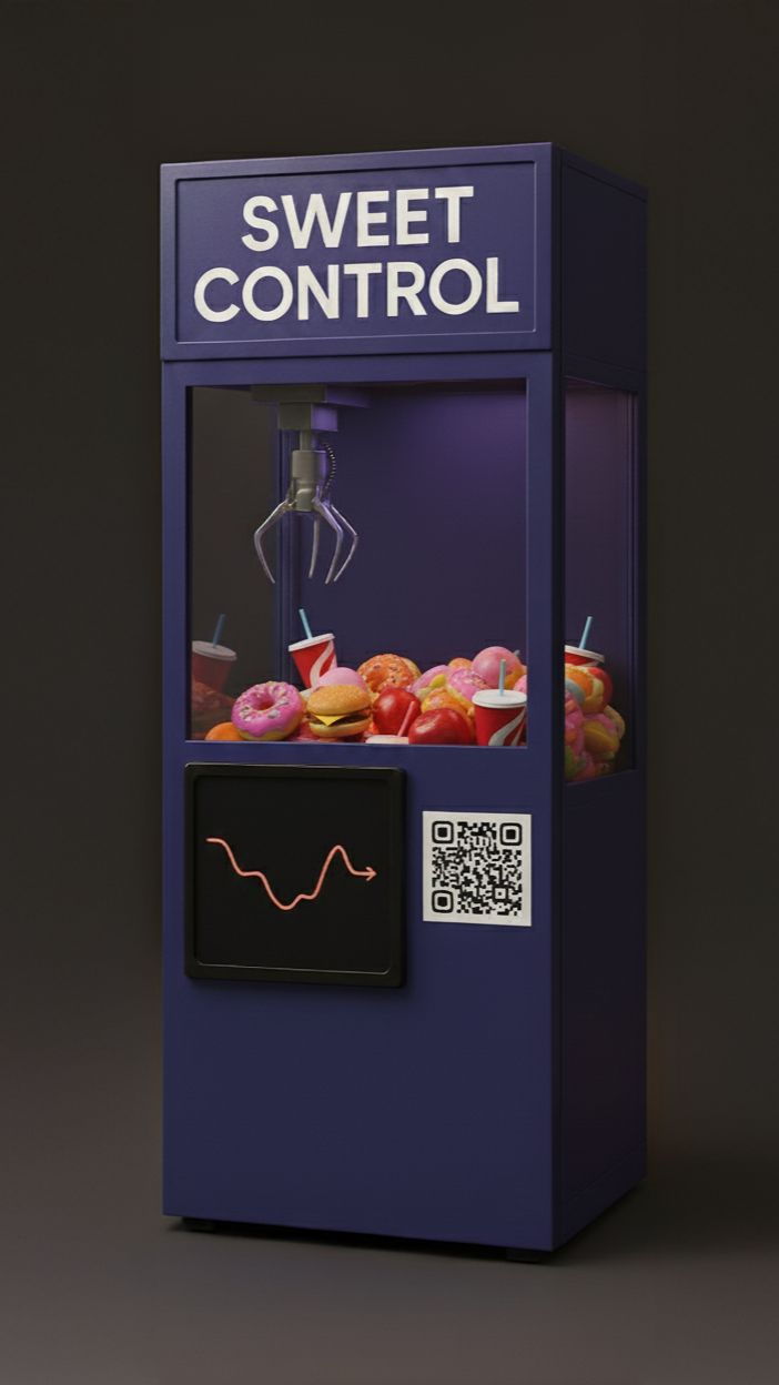 Sweet Control grijpmachine